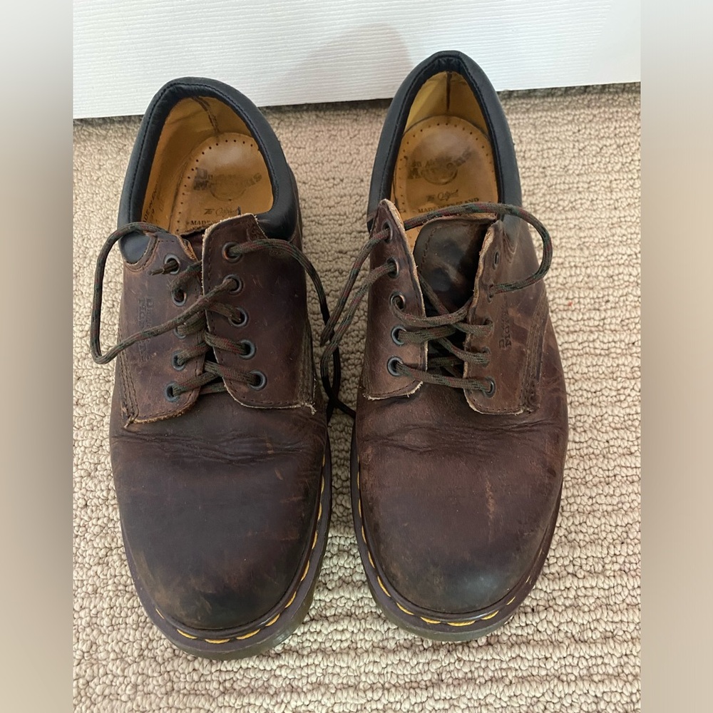 Brown Dr. Martens
